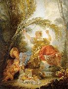 Jean-Honore Fragonard The See-Saw oil on canvas